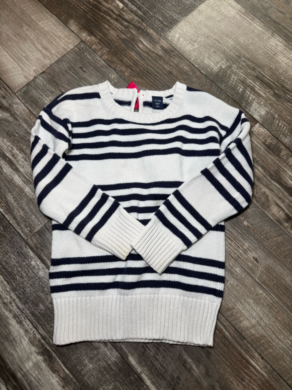 Baby Gap Sweater with pink bow on back
